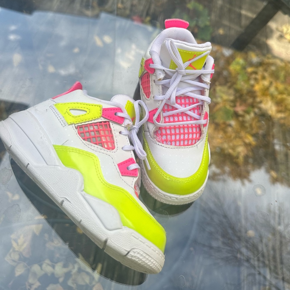Jordan retro 4 Lemon venom 8c